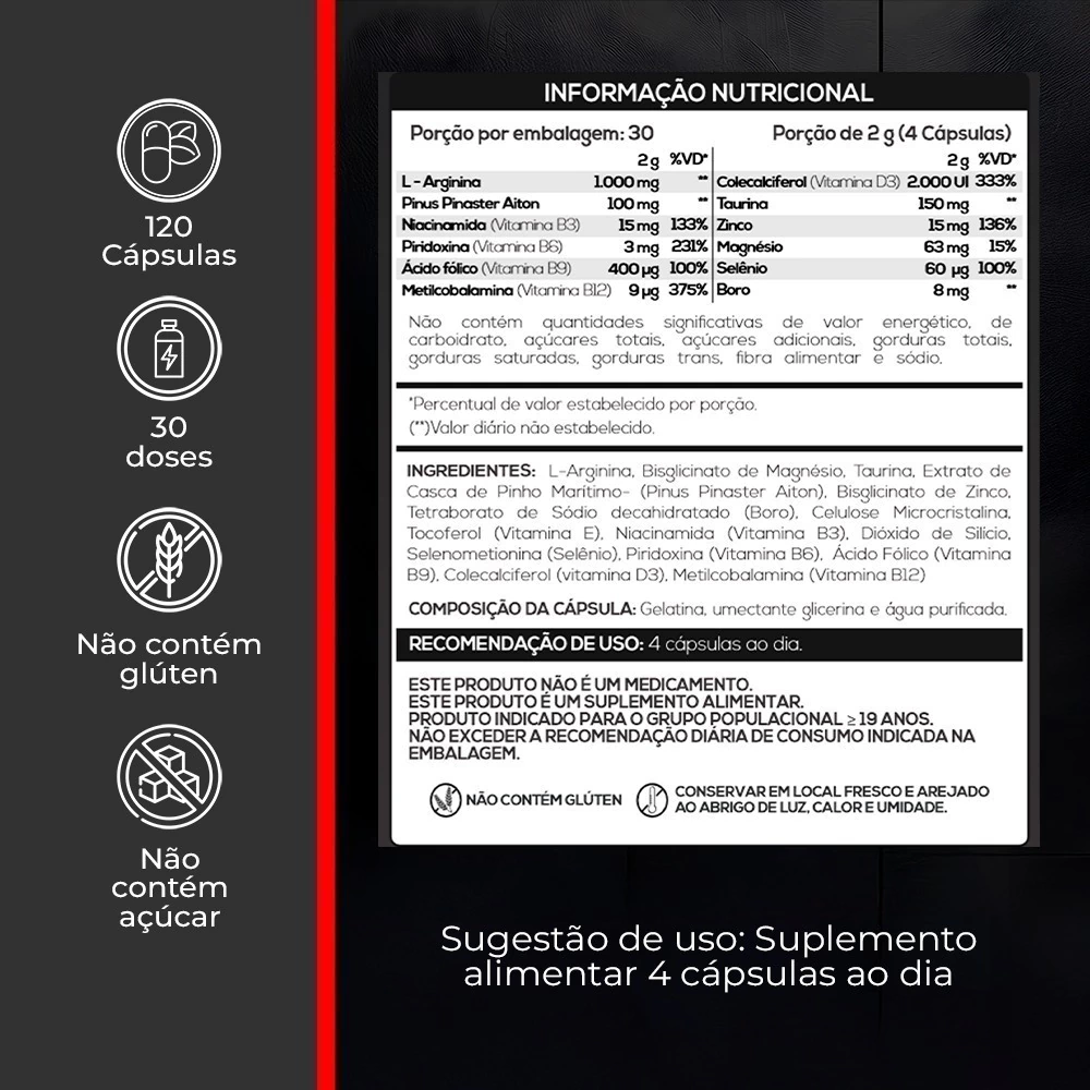 Tabela nutricional